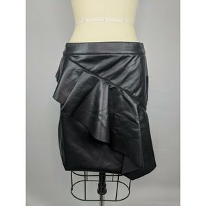 GUESS Skirt sz 8 Lexie Flounce Ruffle Mini NWT $79
